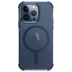 UNIQ etui Combat iPhone 15 Pro 6.1" Magclick Charging niebieski|smoke blue цена и информация | Чехлы для телефонов | pigu.lt