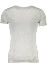 Marškinėliai vyrams Bikkembergs BKK1UTS03SI, pilki kaina ir informacija | Vyriški marškinėliai | pigu.lt