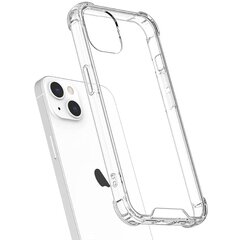 Anti shock силиконовый чехол Fusion 1.5 мм для Apple iPhone 15 прозрачный цена и информация | Чехлы для телефонов | pigu.lt