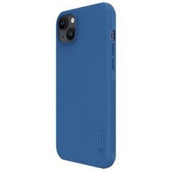 Nillkin Super Frosted PRO Back Cover for Apple iPhone 15 Plus Blue (Without Logo Cutout) цена и информация | Чехлы для телефонов | pigu.lt