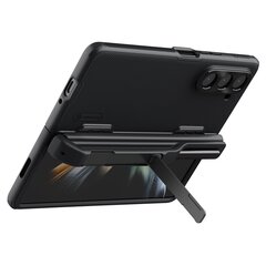 Nillkin Super Frosted FOLD Slot+Stand Back Cover for Samsung Galaxy Z Fold 5 Black цена и информация | Чехлы для телефонов | pigu.lt