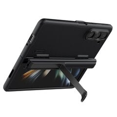 Nillkin Super Frosted FOLD Stand Back Cover for Samsung Galaxy Z Fold 5 Black цена и информация | Чехлы для телефонов | pigu.lt