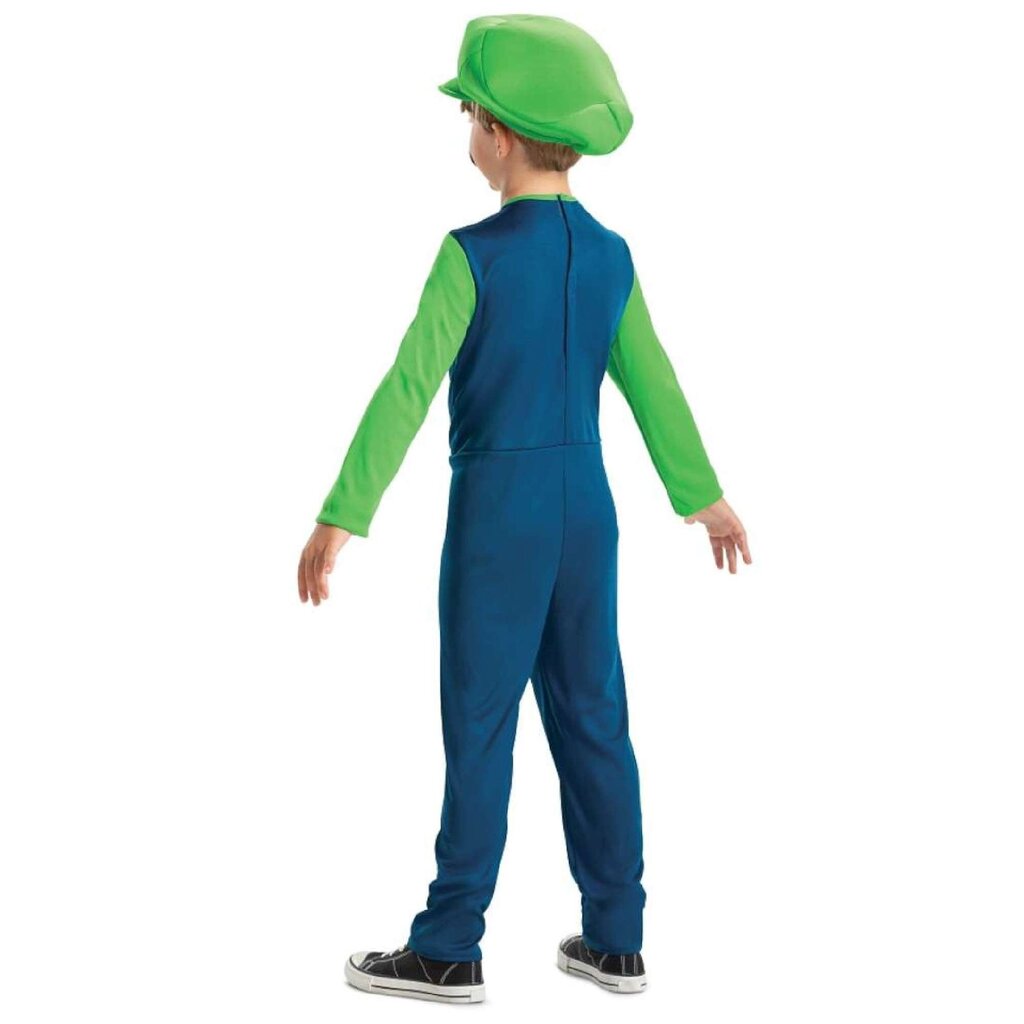 Karnavalinis kostiumas Super Mario Luigi, mėlynas цена и информация | Karnavaliniai kostiumai | pigu.lt