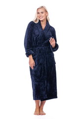 Халат женский из бамбукового волокна Elite Bamboo, синий цена и информация | Женские халаты | pigu.lt