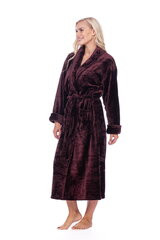 Халат женский из бамбукового волокна Elite Bamboo, красный цена и информация | Женские халаты | pigu.lt