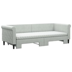 Sofa-lova vidaXL, 80x200 cm, pilka kaina ir informacija | Lovos | pigu.lt