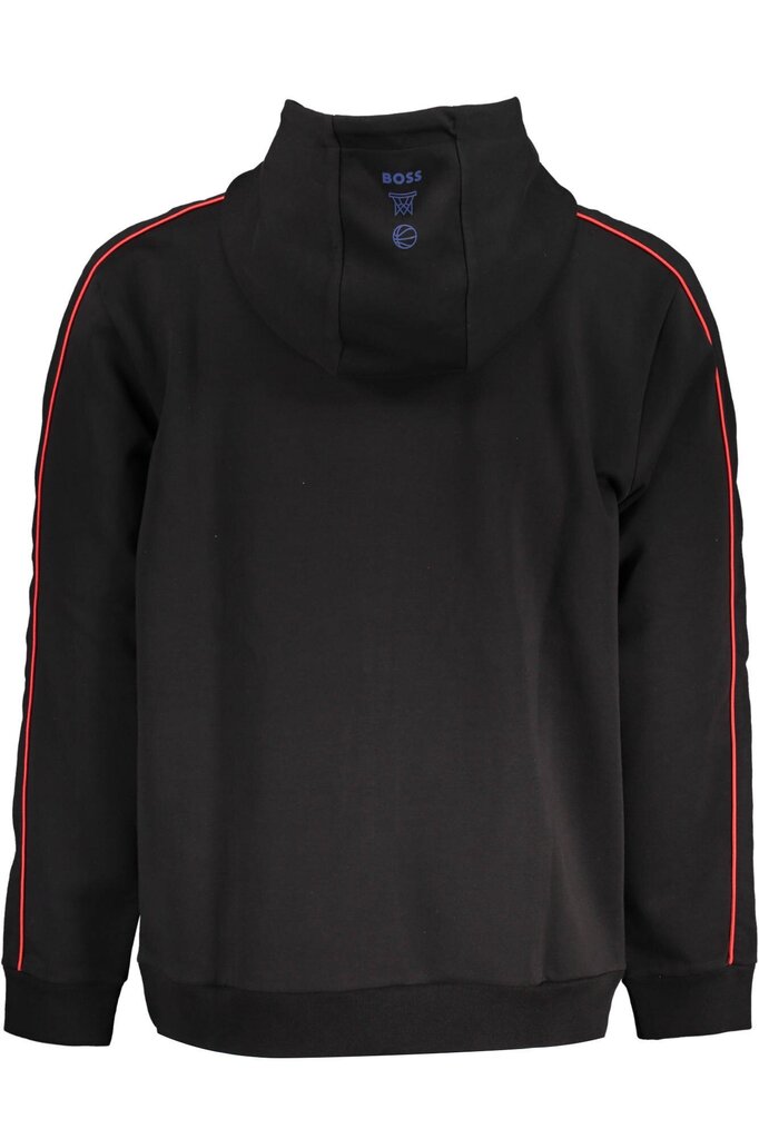 Hugo Boss džemperis vyrams 50477412-W-ZIP-NBA, juodas цена и информация | Džemperiai vyrams | pigu.lt