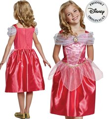 Karnavalinis kostiumas Disney Miegančioji gražuolė princesė Aurora, raudonas kaina ir informacija | Karnavaliniai kostiumai | pigu.lt