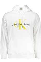 Calvin Klein džemperis vyrams J30J320805, baltas цена и информация | Мужские толстовки | pigu.lt