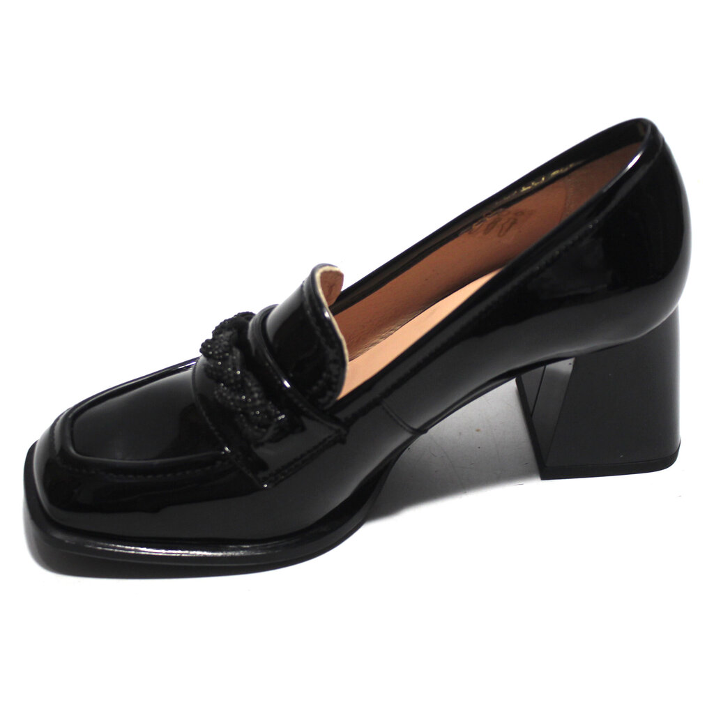 Aukštakulniai batai moterims Simen, juodi kaina ir informacija | Bateliai moterims  | pigu.lt