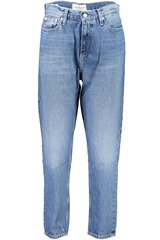 CALVIN KLEIN JEANS Mid Rise Skinny 34' Denim Medium 560074104 цена и информация | Женские джинсы | pigu.lt