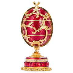 Faberge stiliaus muzikinis kiaušinis Pavasarinės gėlės kaina ir informacija | Kitos originalios dovanos | pigu.lt