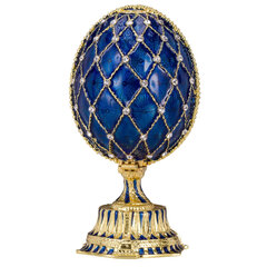 Faberge stiliaus kiaušinis, papuošalų dėžutė su imperatoriaus karūna kaina ir informacija | Kitos originalios dovanos | pigu.lt