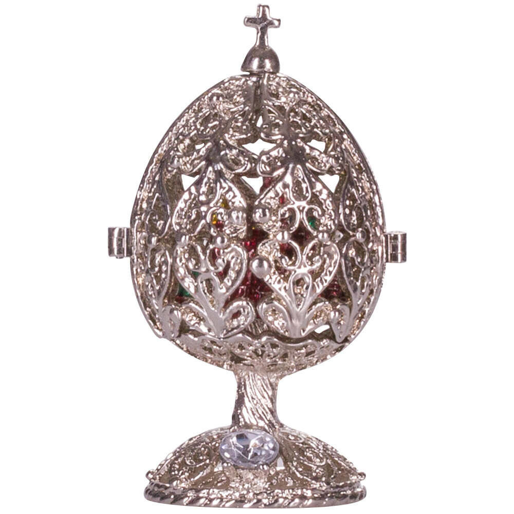 Faberge stiliaus raižytas kiaušinis su Gelbėtojo bažnyčia ant kraujo kaina ir informacija | Kitos originalios dovanos | pigu.lt
