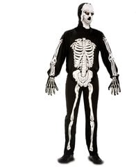 karnavalinis kostiumas Skeletas S kaina ir informacija | Karnavaliniai kostiumai | pigu.lt