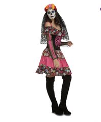 Костюм скелета „Day of the dead“ цена и информация | Карнавальные костюмы | pigu.lt