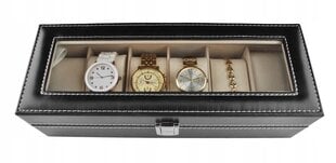 Laikrodžių dėžutė, 1 vnt. kaina ir informacija | Interjero detalės | pigu.lt