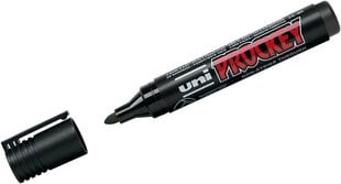 Žymeklis Uni-Ball Prockey Marker PM-126, 12vnt., juodas kaina ir informacija | Kanceliarinės prekės | pigu.lt