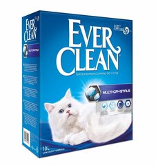 Наполнитель для кошачьего туалета Ever Clean Multi-Crystals, 10 л цена и информация | Наполнитель для кошек | pigu.lt
