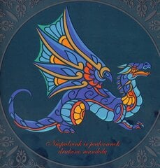 Nuspalvink ir padovanok drakono mandalą kaina ir informacija | Spalvinimo knygelės | pigu.lt