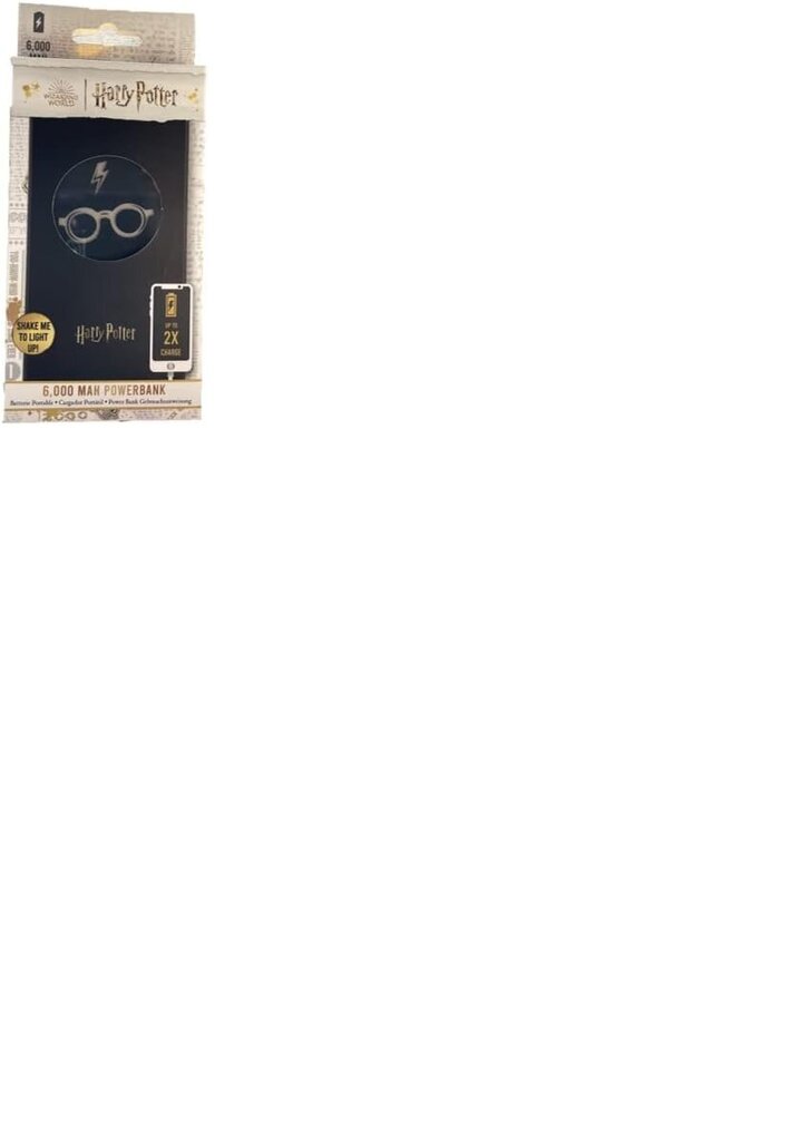 Lazerbuilt Harry Potter 6 000 mAh kaina ir informacija | Atsarginiai maitinimo šaltiniai (power bank) | pigu.lt