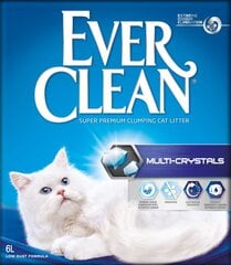 Наполнитель для кошачьего туалета Ever Clean Multi-Crystals, 6 л цена и информация | Наполнитель для кошек | pigu.lt