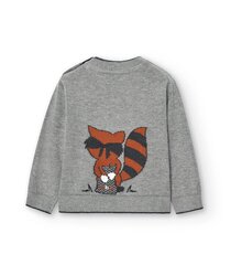Megztinis berniukams Boboli 717005*8125, pilkas kaina ir informacija | Megztiniai, bluzonai, švarkai berniukams | pigu.lt