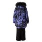 Huppa komplektas mergaitėms Renely 3 41850330*34483, violetinis/juodas kaina ir informacija | Žiemos drabužiai vaikams | pigu.lt