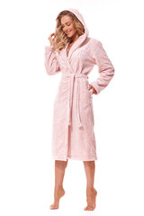 Халат Тиана, розовый цена и информация | Женские халаты | pigu.lt