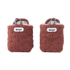 Тапочки для девочки Lodger Slipper Folklore Fleece Rosewood, розовые цена и информация | Детские тапочки, домашняя обувь | pigu.lt