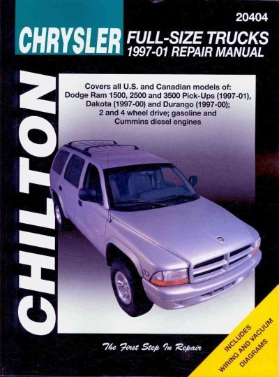 Dodge Pick-Ups 97-01 (Chilton) kaina ir informacija | Kelionių vadovai, aprašymai | pigu.lt