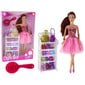 Lėlės su rožine suknele ir aksesuarais Defa Lucy kaina ir informacija | Žaislai mergaitėms | pigu.lt