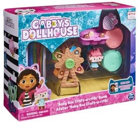 Кукольный домик Spin Master Gabbys: детская коробка, комната ручной работы, роскошный набор для художественного кабинета (6064151) цена и информация | Игрушки для девочек | pigu.lt