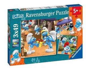 Dėlionė Smurfai Ravensburger, 147 d. kaina ir informacija | Dėlionės (puzzle) | pigu.lt