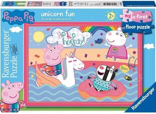 Dėlionė Peppa Pig Vienaragis Ravensburger, 16 d. kaina ir informacija | Dėlionės (puzzle) | pigu.lt