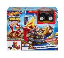 Montrų trasos rinkinys Hot Wheels Monster Trucks kaina ir informacija | Žaislai berniukams | pigu.lt