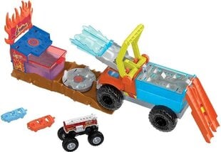 Montrų trasos rinkinys Hot Wheels Monster Trucks kaina ir informacija | Žaislai berniukams | pigu.lt