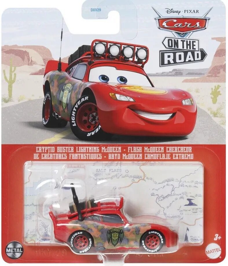 Automobilis Mattel Disney Pixar Cars (Žaibas Makvynas) kaina ir informacija | Žaislai berniukams | pigu.lt