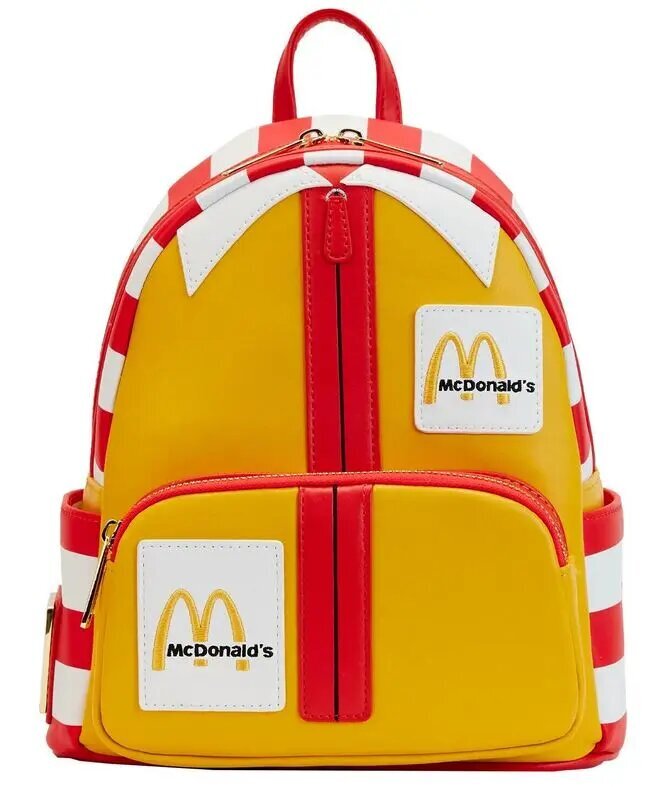 Darželinuko kuprinė Loungefly McDonald's Ronald kaina ir informacija | Kuprinės mokyklai, sportiniai maišeliai | pigu.lt