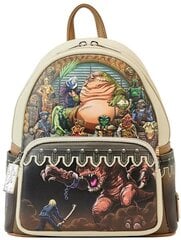 Мини-рюкзак Loungefly Disney «Звездные войны: Возвращение джедая» — 40-я годовщина Jabbas Palace (STBK0386) цена и информация | Рюкзаки и сумки | pigu.lt