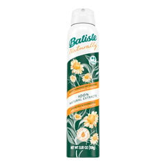 Batiste Naturally Green Tea & Chamomile сухой шампунь для быстро жирнеющих волос 200 мл цена и информация | Шампуни | pigu.lt