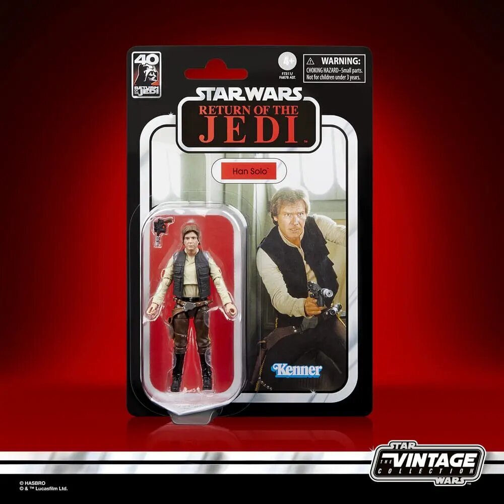 Figūrėlė Star Wars: Return of the Jedi Vintage Han Solo, 10 cm kaina ir informacija | Žaislai berniukams | pigu.lt