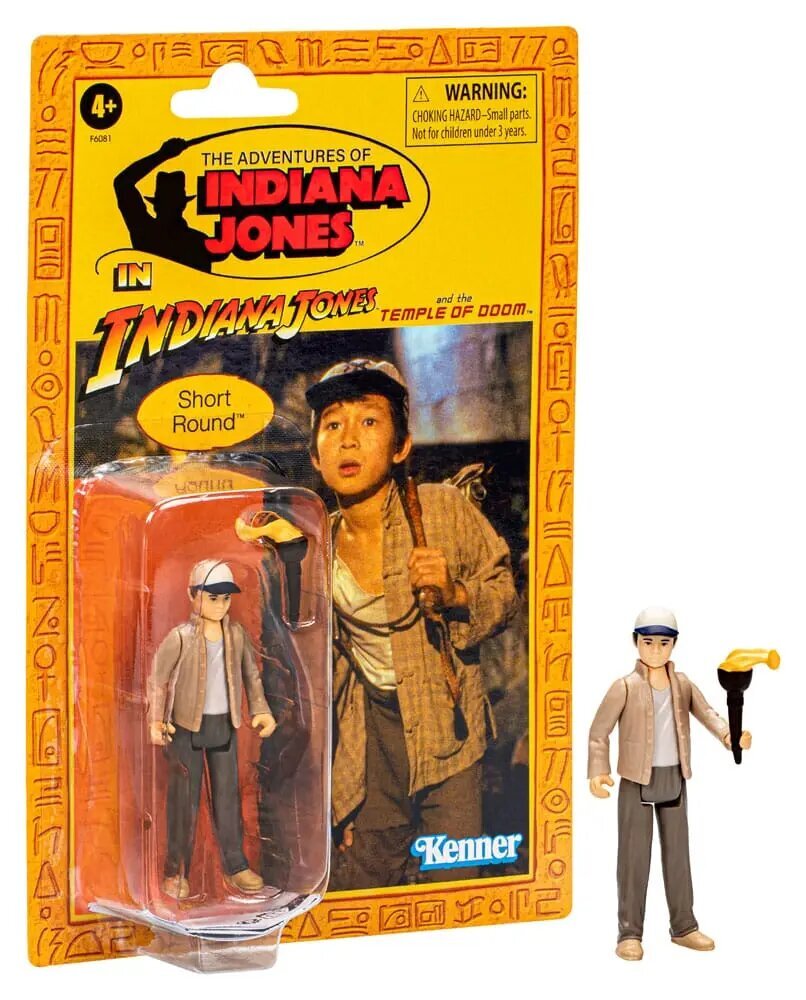 Figūrėlė Hasbro Indiana Jones Retro Collection Short Round, 10 cm цена и информация | Žaislai berniukams | pigu.lt