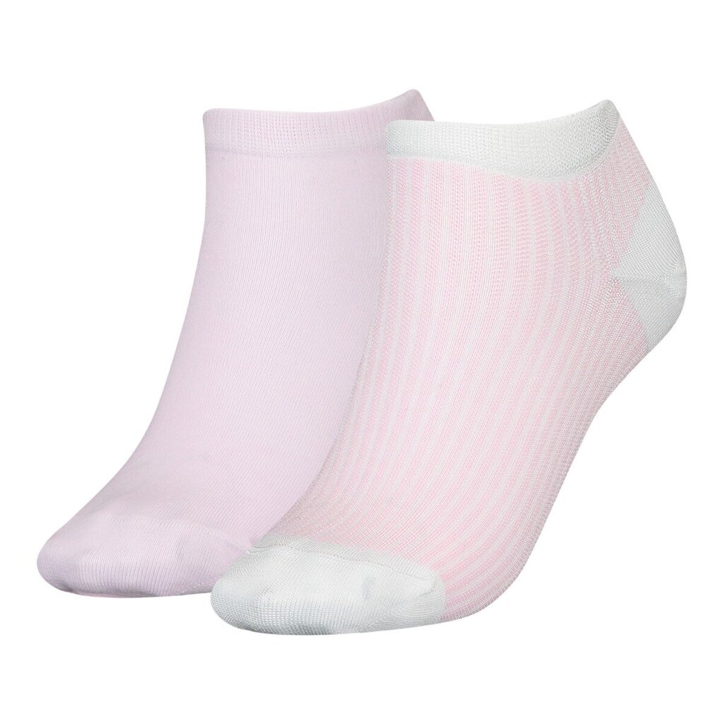 Kojinės moterims Tommy Hilfiger 82210, rožinės, 2 poros kaina ir informacija | Moteriškos kojinės | pigu.lt