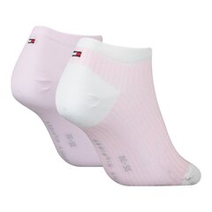 Kojinės moterims Tommy Hilfiger 82210, rožinės, 2 poros kaina ir informacija | Moteriškos kojinės | pigu.lt
