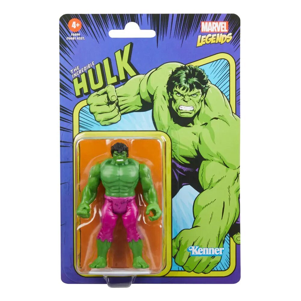 Figūrėlė Hasbro Marvel Legends Incredible Halk, 10 cm. цена и информация | Žaislai berniukams | pigu.lt