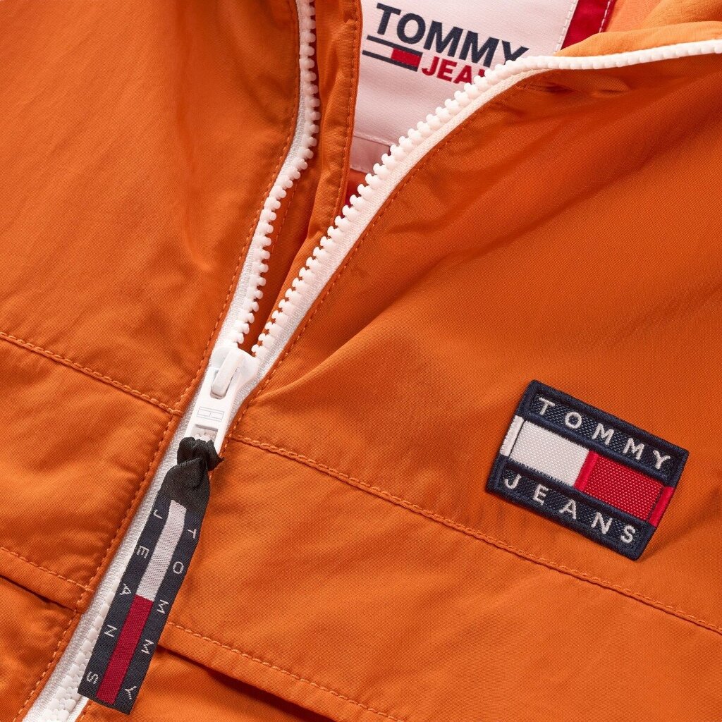 Tommy Hilfiger striukė vyrams 82676, oranžinė цена и информация | Vyriškos striukės | pigu.lt