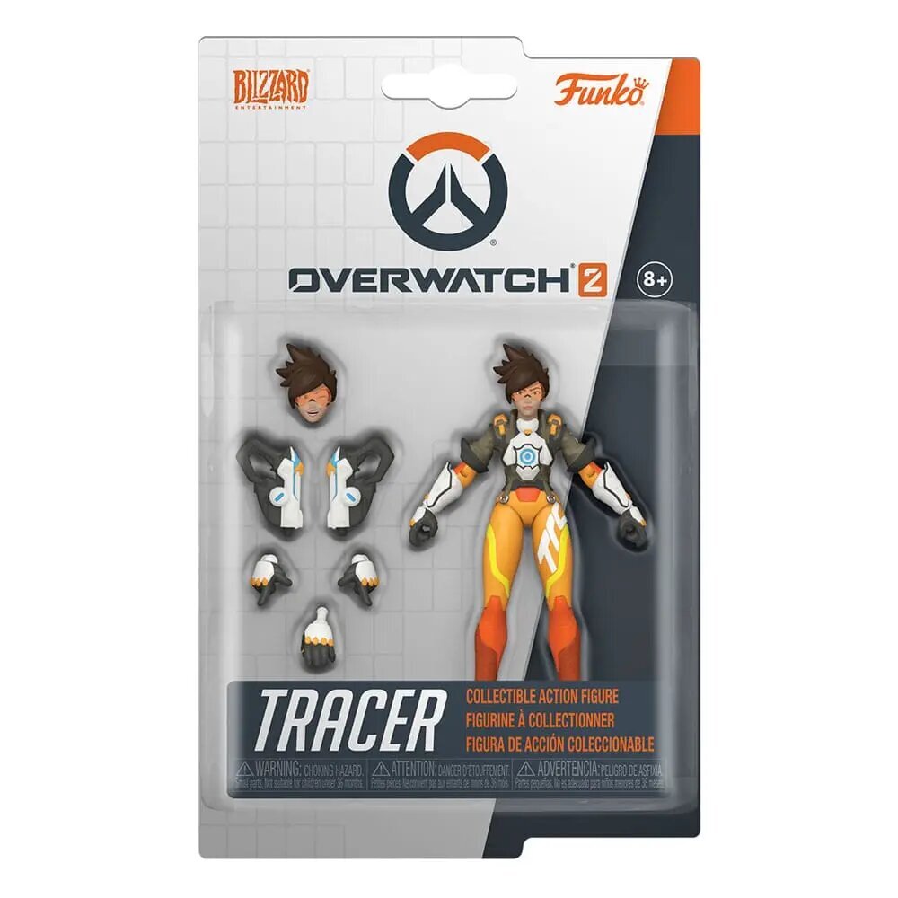 Funko Overwatch 2 Tracer, 12.5 cm kaina ir informacija | Žaidėjų atributika | pigu.lt