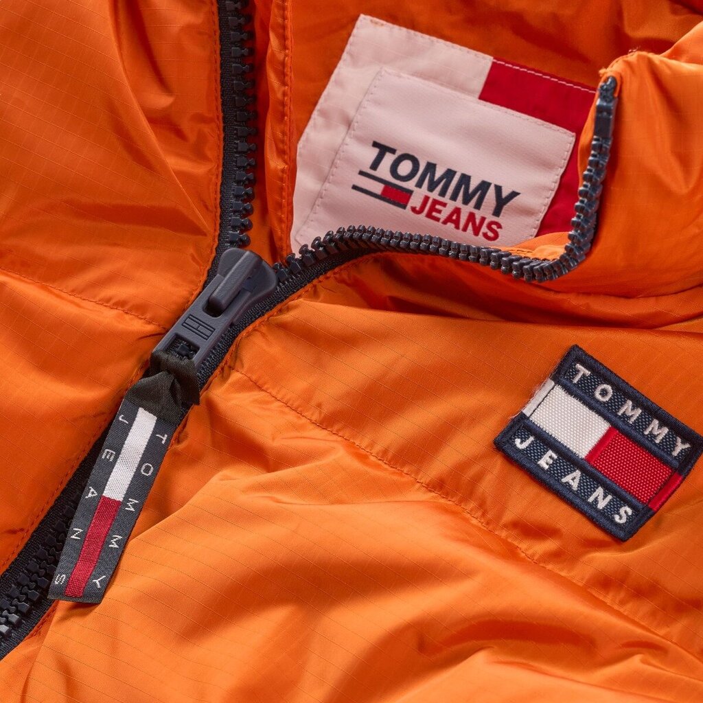 Tommy Hilfiger striukė vyrams 82680, oranžinė цена и информация | Vyriškos striukės | pigu.lt