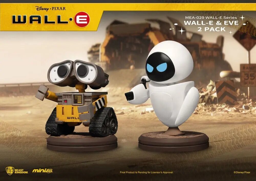 Figūrėlių rinkinys Wall-E Mini Egg Attack, 8 cm цена и информация | Žaislai berniukams | pigu.lt